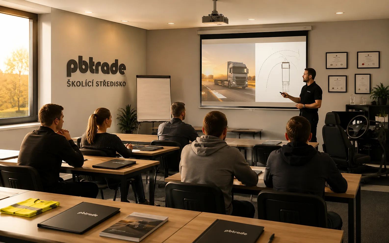 Školící středisko pbtrade pro řidiče a firmy